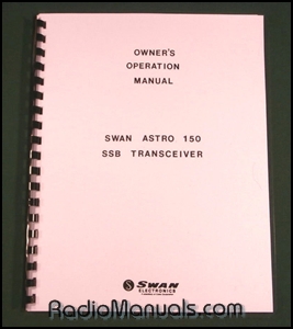 Swan Astro 150 Instruction Manual